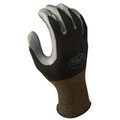 Openhouse Nitrile Disposable Gloves, Nitrile, XL, Black OP106634